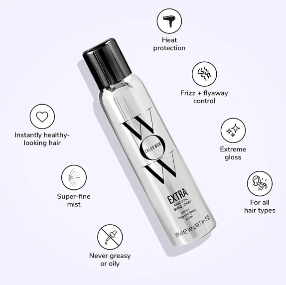 Color WOW Extra Shine Spray 162ml képe 1